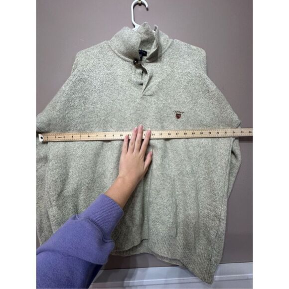 GANT 100% Merino Fine Lambswool Pullover Sweater Men's XL - Picture 5 of 9